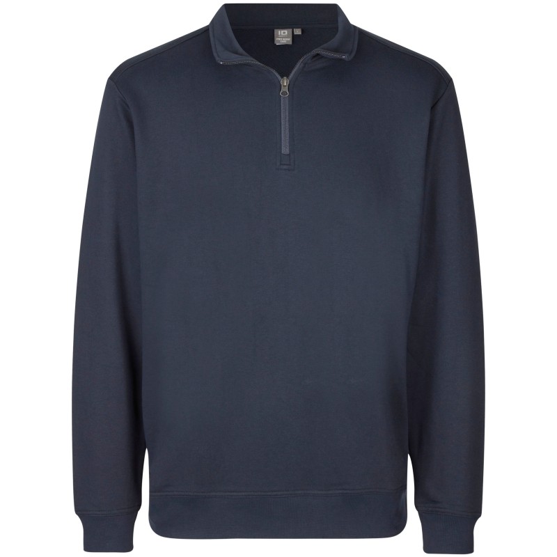 0384 PRO Wear CARE sweat | unbrushed | ¼ zip