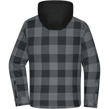 JN1872 Workwear Check Shirt Jacket