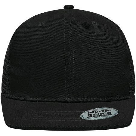 MB6509 6 Panel Flat Peak Cap