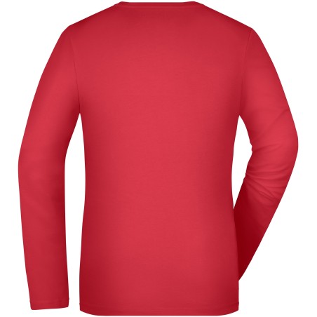 JN927 Ladies' Stretch Shirt Long-Sleeved