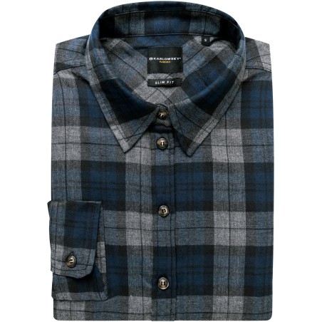 BF 8 Ladies' Checked Blouse Urban-Style